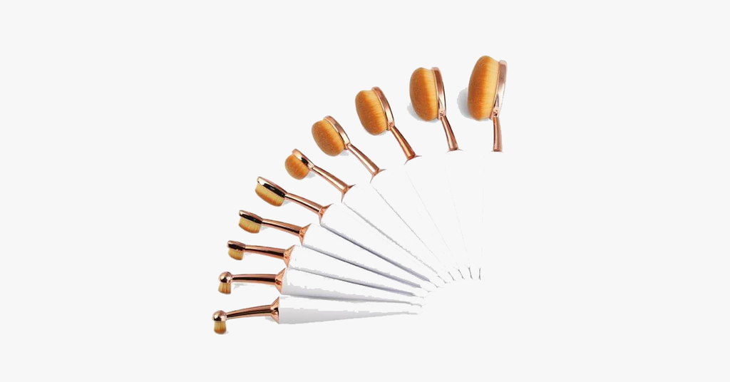 Umbrella Cut Oval Brush Set - FREE SHIP DEALS