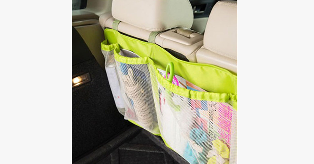 Six Section Backseat Organizer - FREE SHIP DEALS