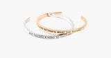 She Needed A Hero Cuff Bangle