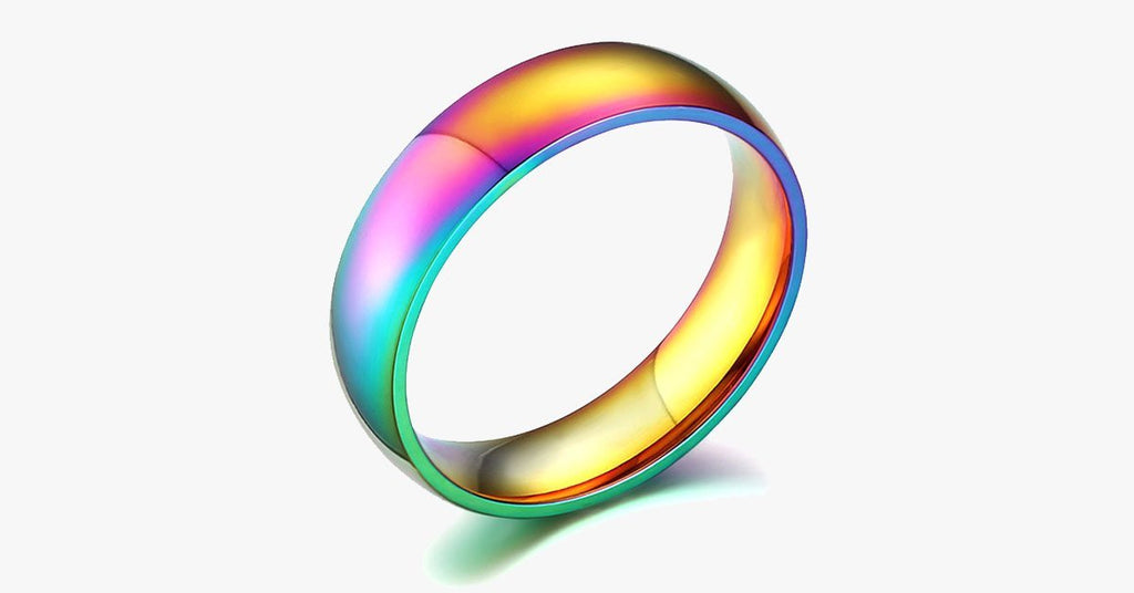 Unisex Rainbow Ring - FREE SHIP DEALS