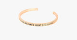 She Needed A Hero Cuff Bangle