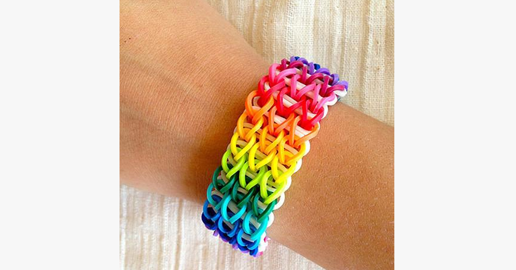 5 Pack Rainbow Loom Bands - FREE SHIP DEALS