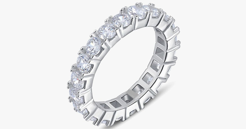Luxury Crystal Eternity Ring - FREE SHIP DEALS