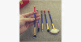 Wonder Woman Inspired 5 Piece Makeup Brush Set - FREE SHIP DEALS
