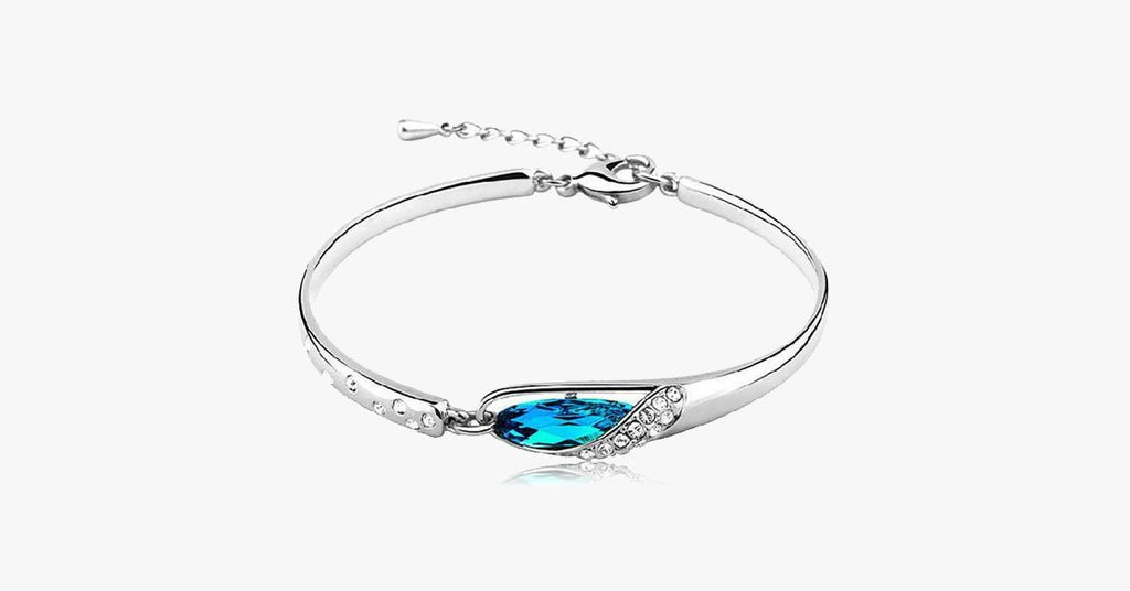 Blue Crystal Bracelet - FREE SHIP DEALS