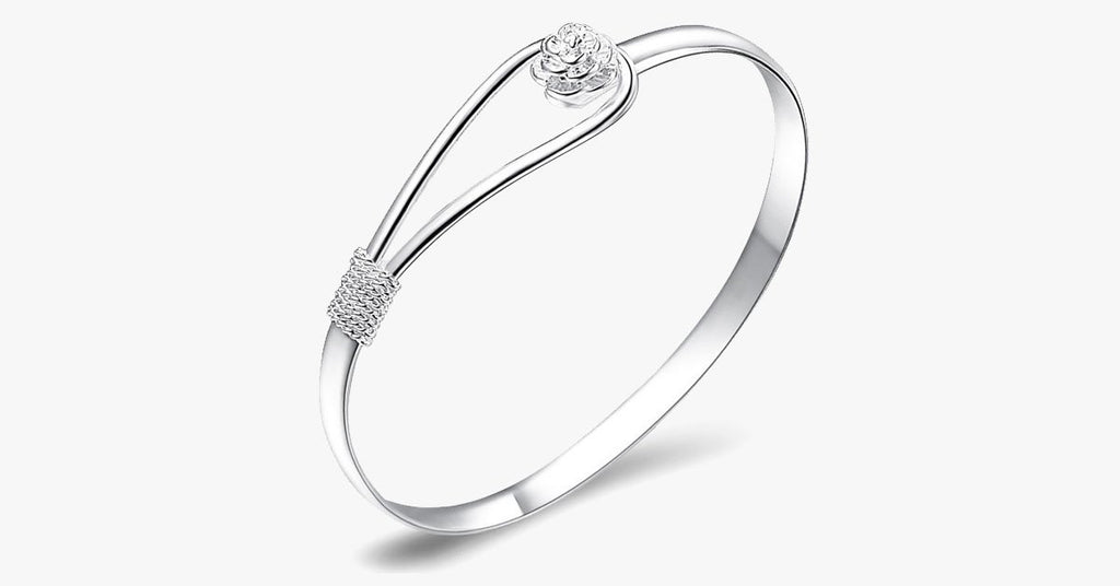 Crystal Rose Bangle - FREE SHIP DEALS