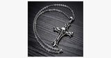 Cross Skull Stainless Steel Pendent - FREE SHIP DEALS