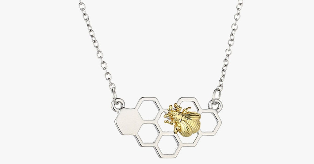 Heart Bee Necklace - FREE SHIP DEALS