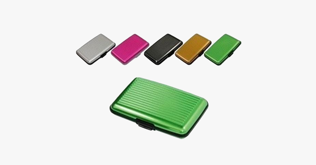 High Quality Metal Shiny  Card Holder Wallet - FREE SHIP DEALS