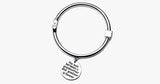 The Love Between Grandmother and Grandson Bangle - Silver
