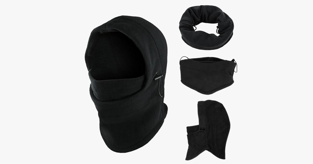 Fleece Beanies Neck Warmer Face Mask - FREE SHIP DEALS