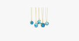 Blue Druzy Stone Necklace - FREE SHIP DEALS