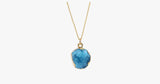 Blue Druzy Stone Necklace - FREE SHIP DEALS