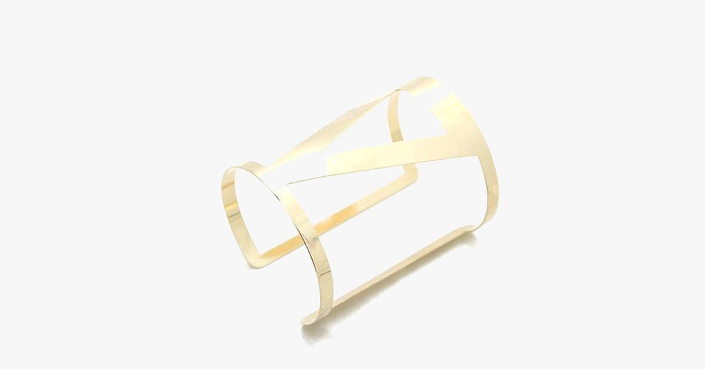 Geometirc Cuff Bangle - FREE SHIP DEALS