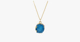 Blue Druzy Stone Necklace - FREE SHIP DEALS