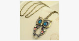 Blue Eyes Owl Pendant - FREE SHIP DEALS