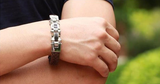 Armageddon Wing Men's Stainless Steel Bracelet (Brown) - FREE SHIP DEALS