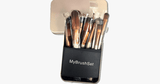 12 Piece Bare Bronze Brush Set - FREE SHIP DEALS