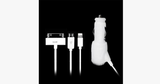 3 In 1 Car Charger Coil Cable Adapter - FREE SHIP DEALS