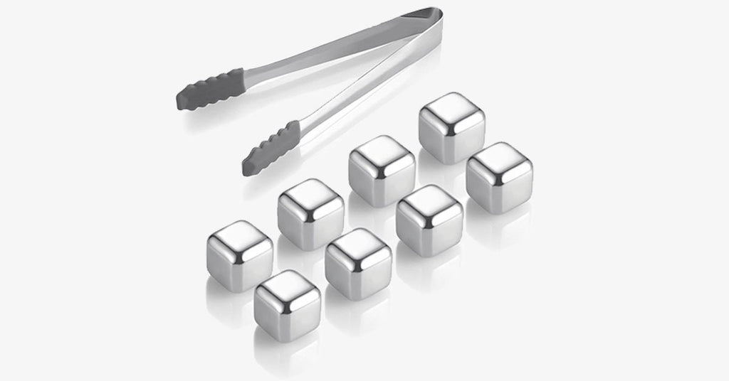 Stainless Steel Wine Cooler Cubes