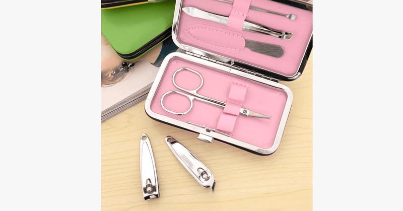 Nail Clipper Kit in Pink - FREE SHIP DEALS