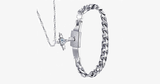 Angel Love Pendant & Men Bracelet Set - FREE SHIP DEALS