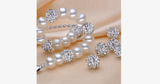 Silver And Pearl Bracelet