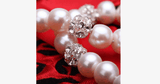 Silver And Pearl Bracelet