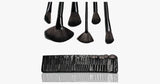 32 Piece Makeup Brush Set with Case in BLACK - FREE SHIP DEALS