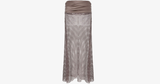 Bohemian Hollow Out Mesh Maxi Skirt - FREE SHIP DEALS
