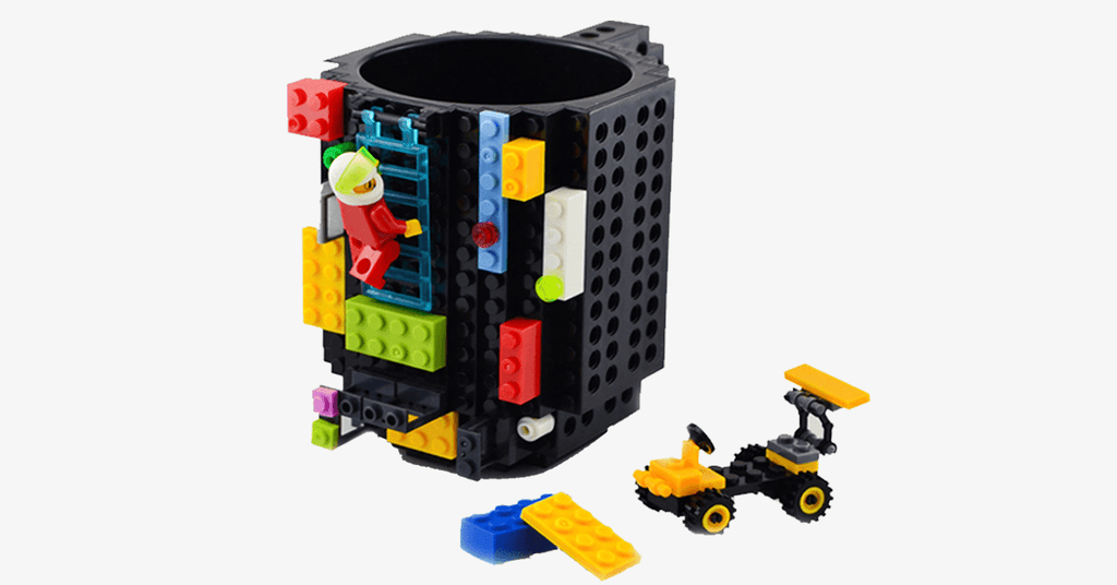 The Original Build-On Brick Mug