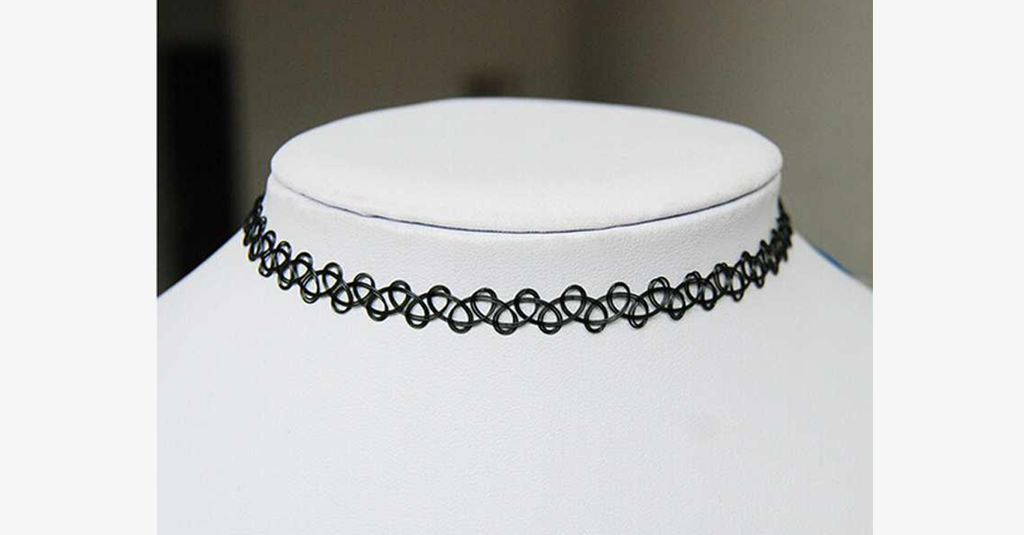 Vintage Stretch Choker Necklace - FREE SHIP DEALS