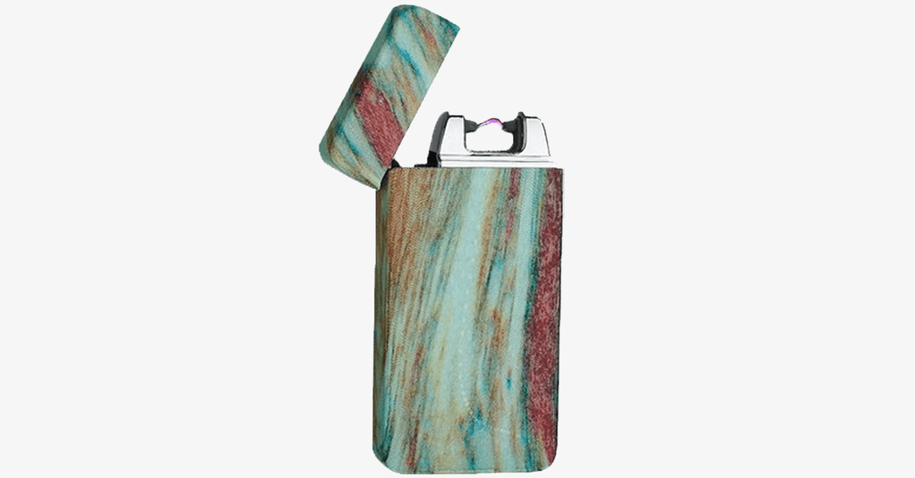 Earth Stone Rechargeable Windproof Lighter - FREE SHIP DEALS