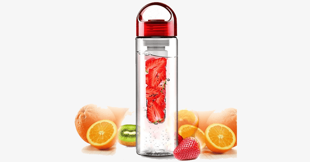 Fruit-Infuser Water Bottle - FREE SHIP DEALS
