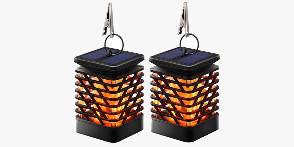Solar Flame Flicking Lamp Lantern