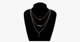 3 Multi-Layer Bar Necklace - FREE SHIP DEALS