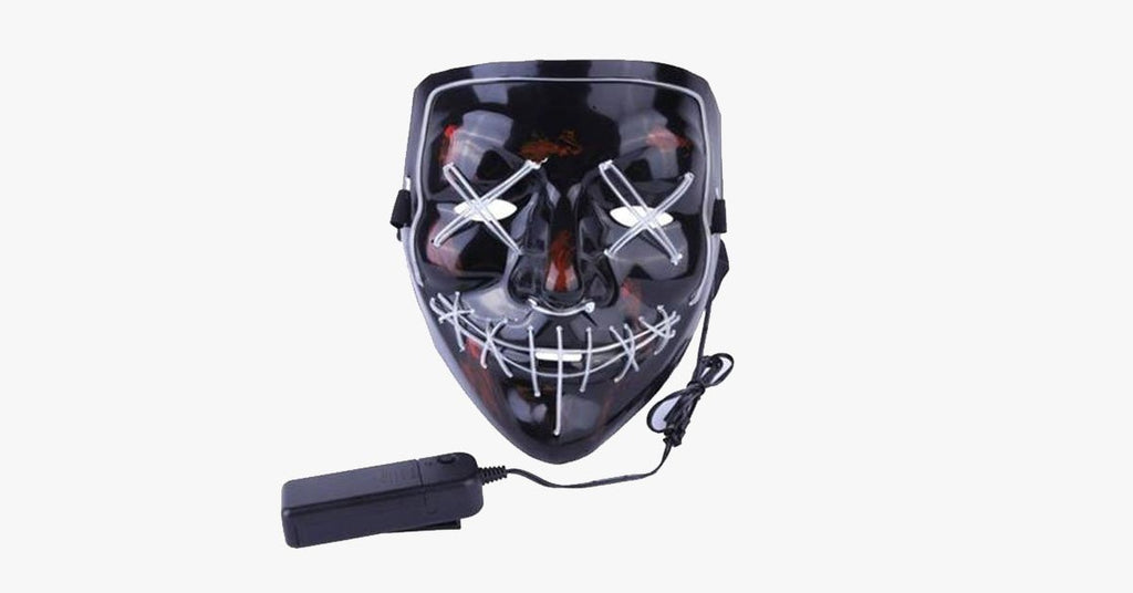 Halloween LED Purge Mask