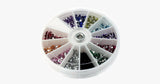 12 Color Nailart Manicure Wheels - FREE SHIP DEALS