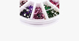 12 Color Nailart Manicure Wheels - FREE SHIP DEALS
