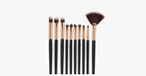 24 Piece Pro Black Brush Set - FREE SHIP DEALS