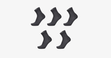 Bamboo Anti-Bacterial Socks for Men (5pairs) - FREE SHIP DEALS
