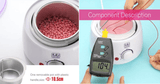 Compact Wax Bean Starter Kit & Heater - FREE SHIP DEALS