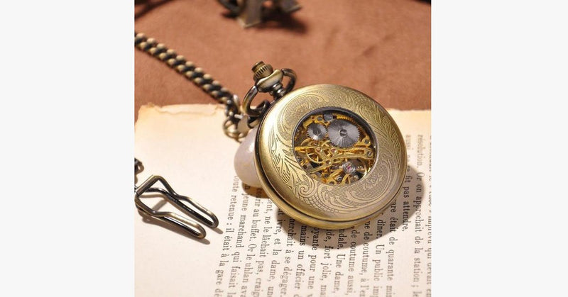 Antique Gold Pocket Watch - FREE SHIP DEALS