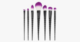 Pro Black Unicorn Brush Set - FREE SHIP DEALS