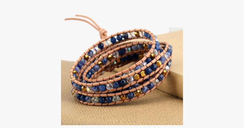 Blue Mountain Wrap Bracelet - FREE SHIP DEALS