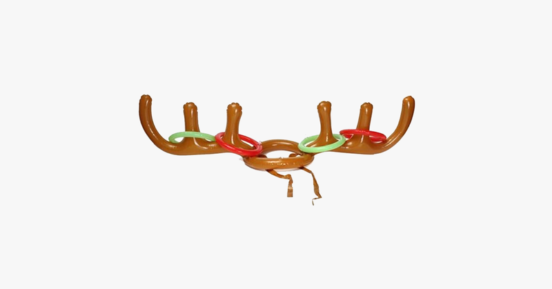Inflatable Reindeer Party Game