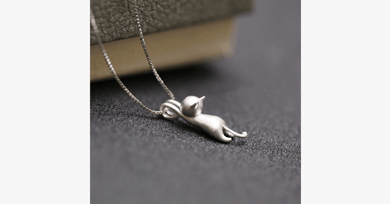Climbing Cat Pendant - FREE SHIP DEALS