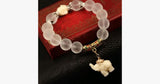 Natural Frosted Elephant Bracelet - FREE SHIP DEALS