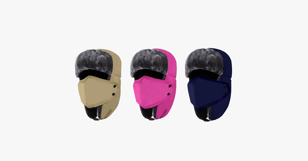 Unisex Cold Weather Full Face Winter Trooper Hat - FREE SHIP DEALS