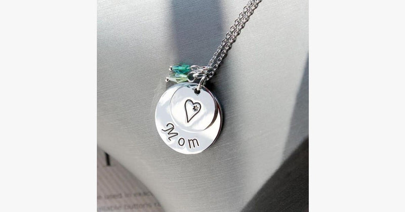 Mom Heart (Crystal) - FREE SHIP DEALS
